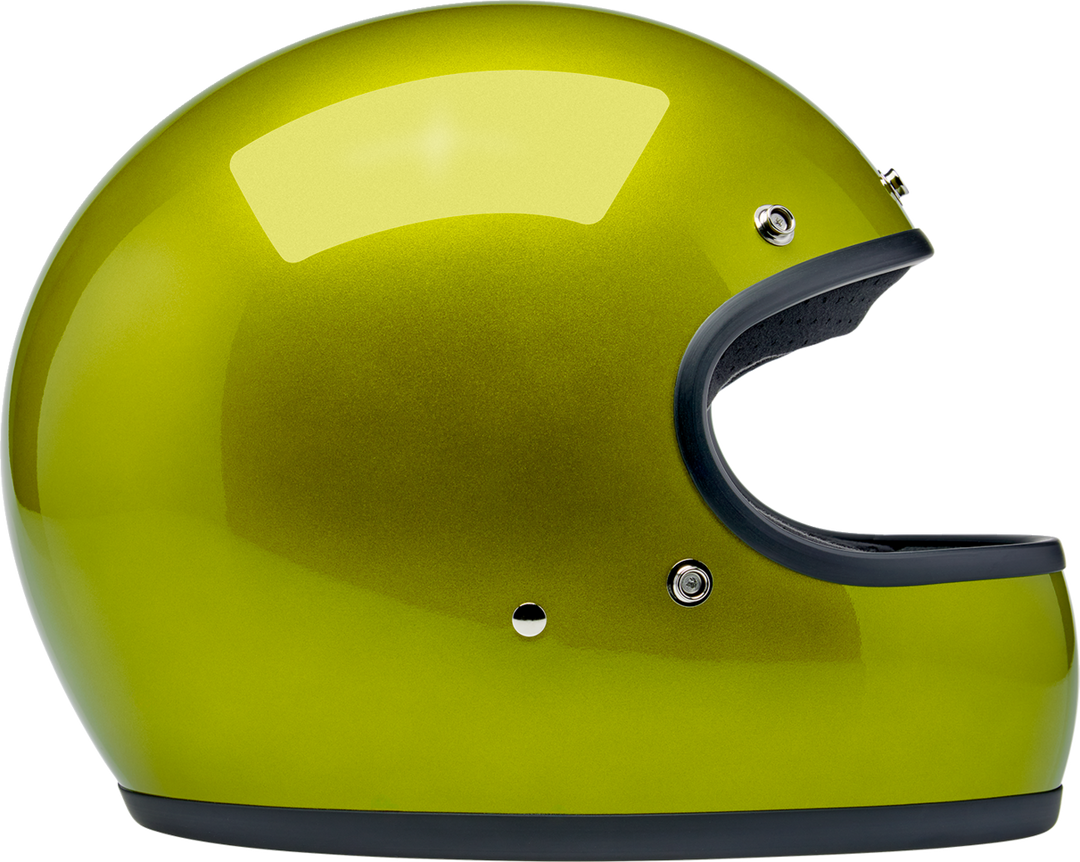Biltwell Gringo Helmet - Metallic Lime