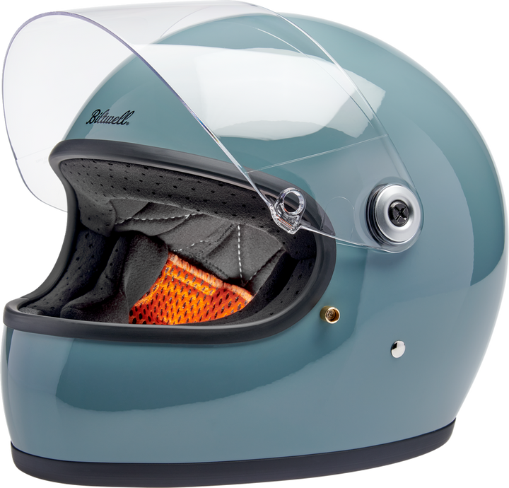 Biltwell Gringo S Helmet - Gloss Agave Blue