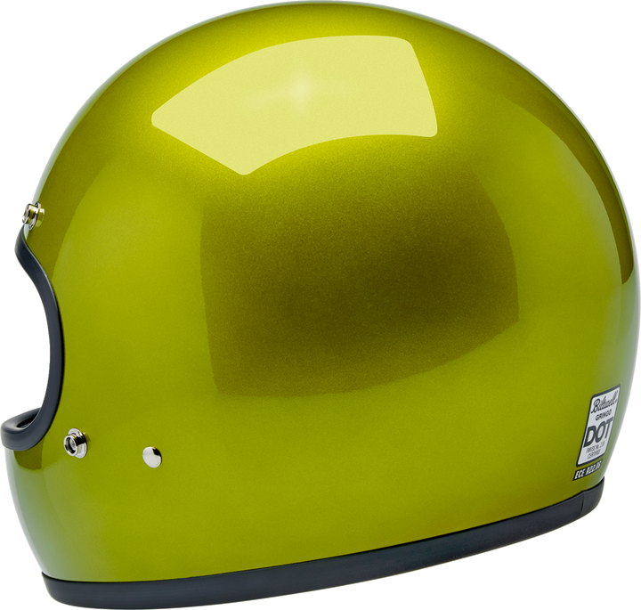Biltwell Gringo Helmet - Metallic Lime