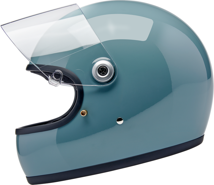 Biltwell Gringo S Helmet - Gloss Agave Blue