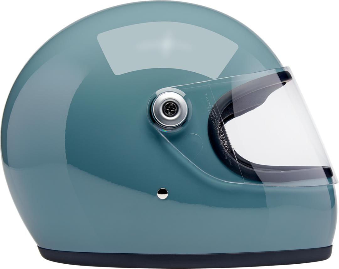Biltwell Gringo S Helmet - Gloss Agave Blue