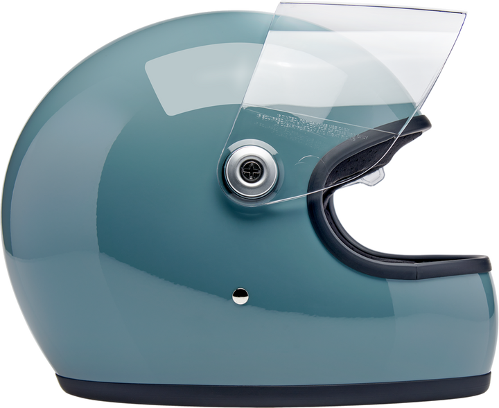Biltwell Gringo S Helmet - Gloss Agave Blue