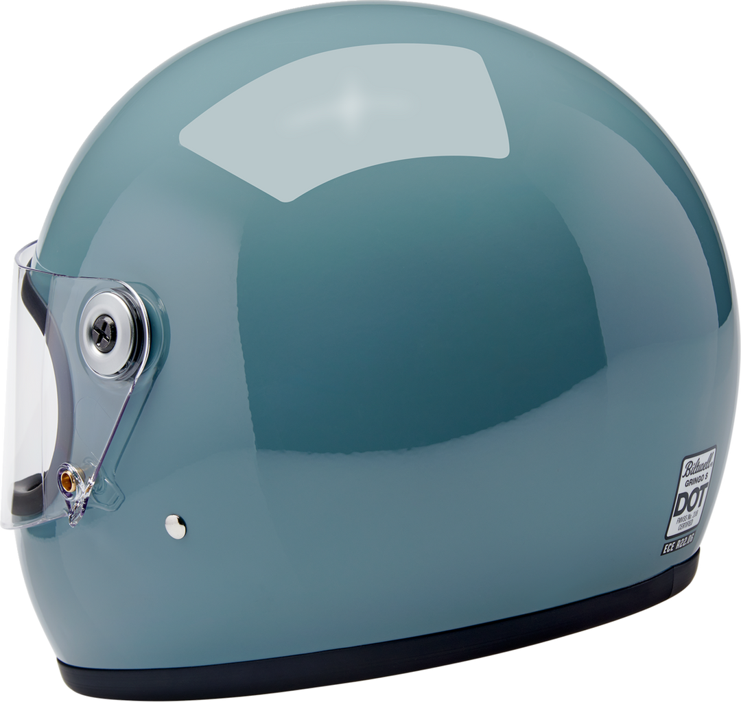 Biltwell Gringo S Helmet - Gloss Agave Blue