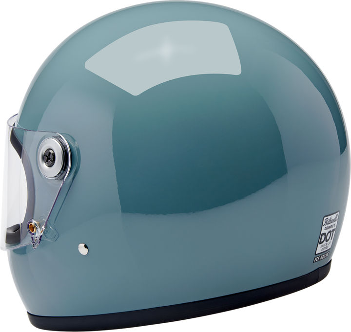 Biltwell Gringo S Helmet - Gloss Agave Blue
