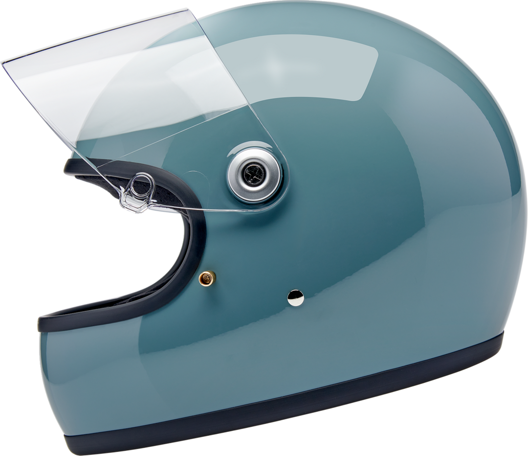 Biltwell Gringo S Helmet - Gloss Agave Blue