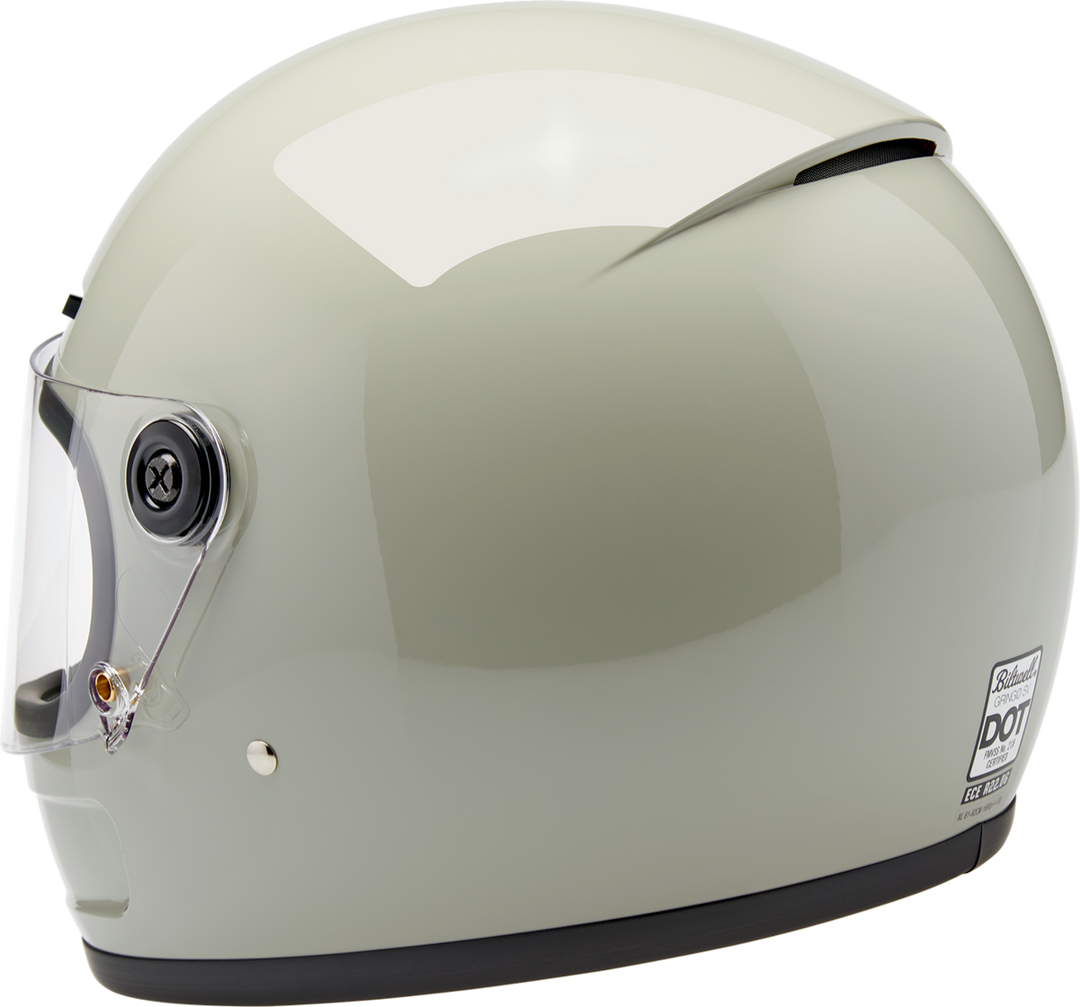 Biltwell Gringo SV Helmet - Gloss Chalk Gray