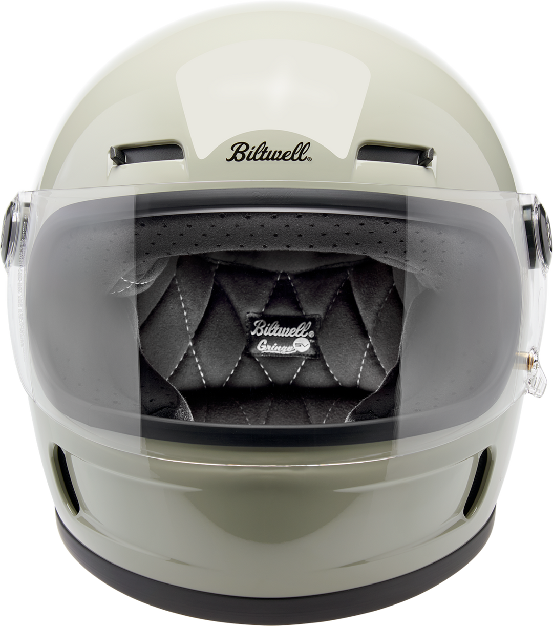Biltwell Gringo SV Helmet - Gloss Chalk Gray