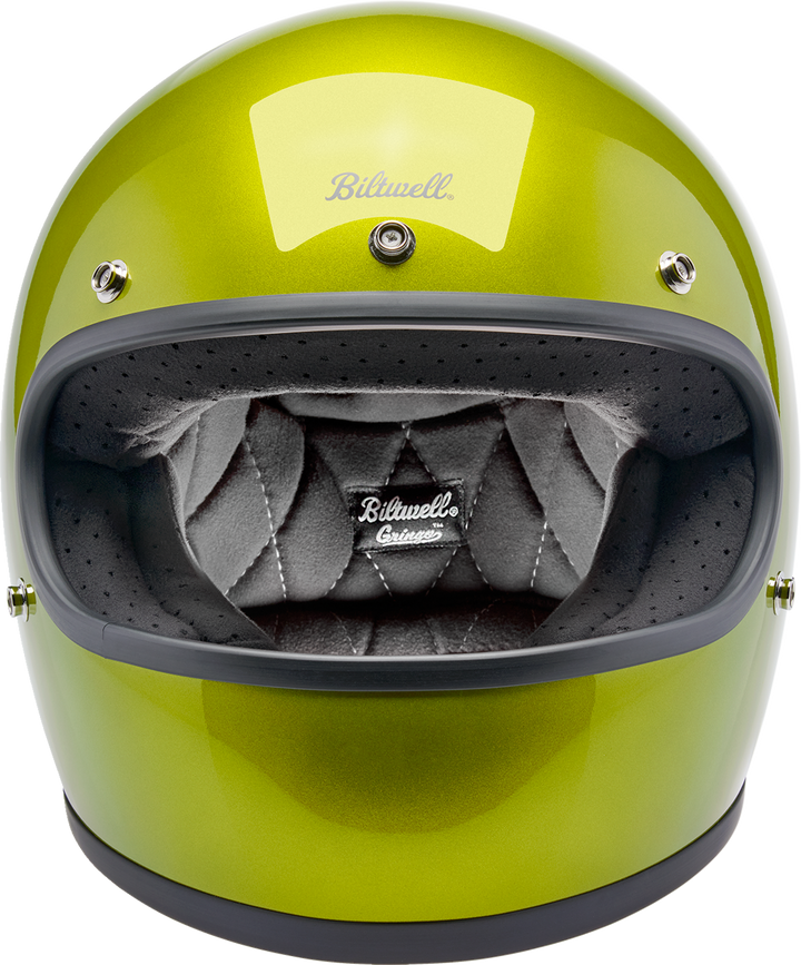 Biltwell Gringo Helmet - Metallic Lime