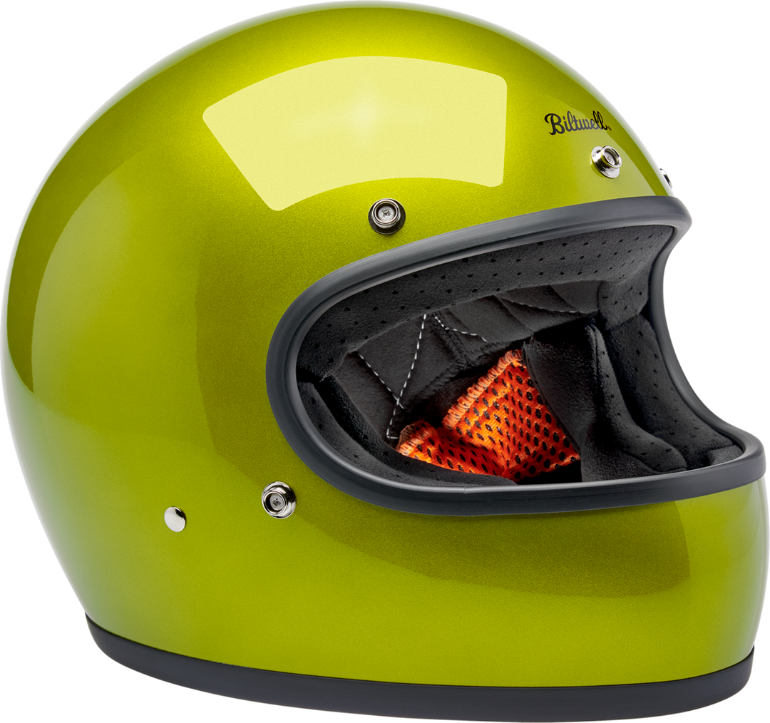 Biltwell Gringo Helmet - Metallic Lime