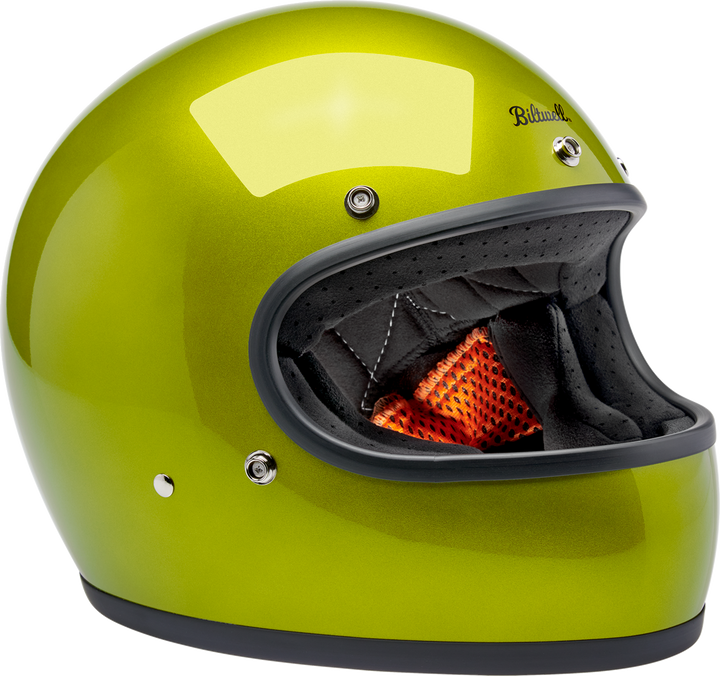 Biltwell Gringo Helmet - Metallic Lime