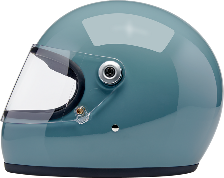 Biltwell Gringo S Helmet - Gloss Agave Blue