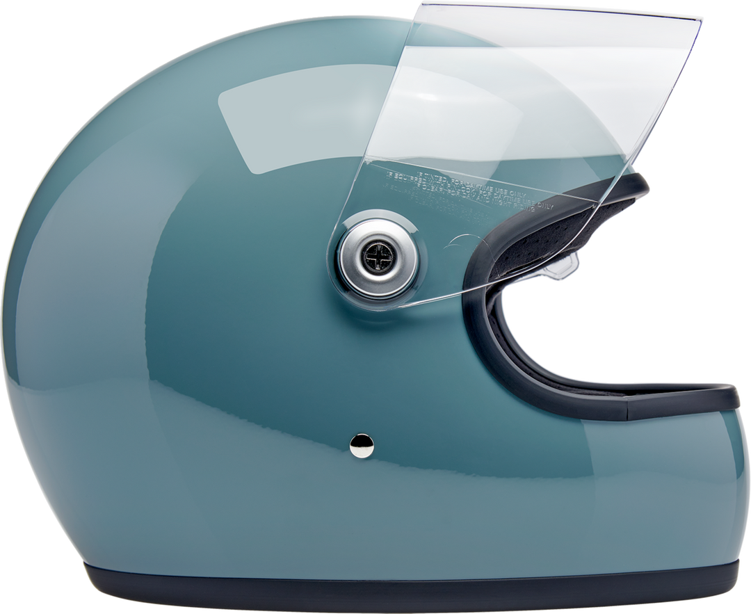 Biltwell Gringo S Helmet - Gloss Agave Blue