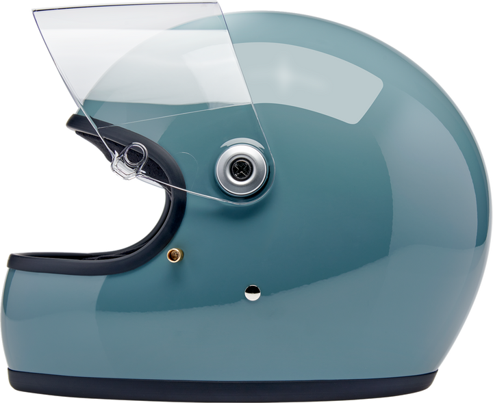 Biltwell Gringo S Helmet - Gloss Agave Blue