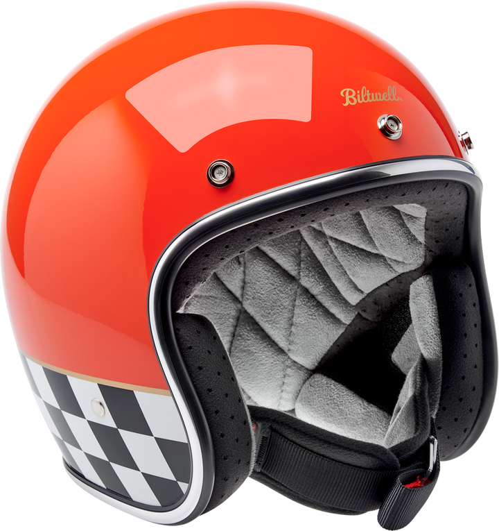 Biltwell Bonanza Helmet - Competition - Orange