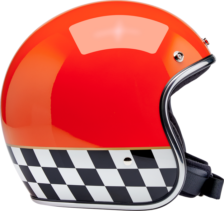 Biltwell Bonanza Helmet - Competition - Orange