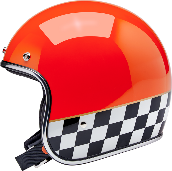 Biltwell Bonanza Helmet - Competition - Orange
