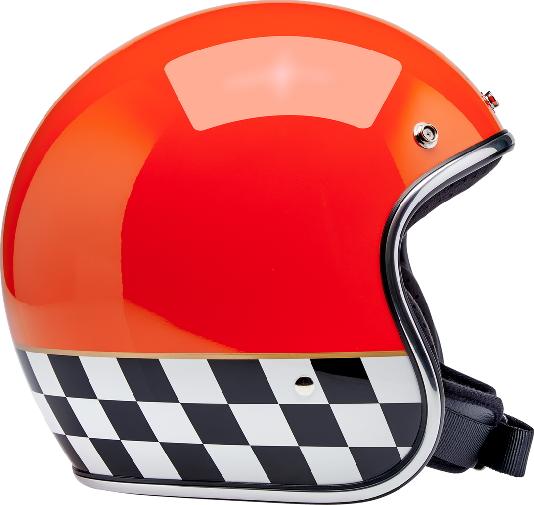 Biltwell Bonanza Helmet - Competition - Orange