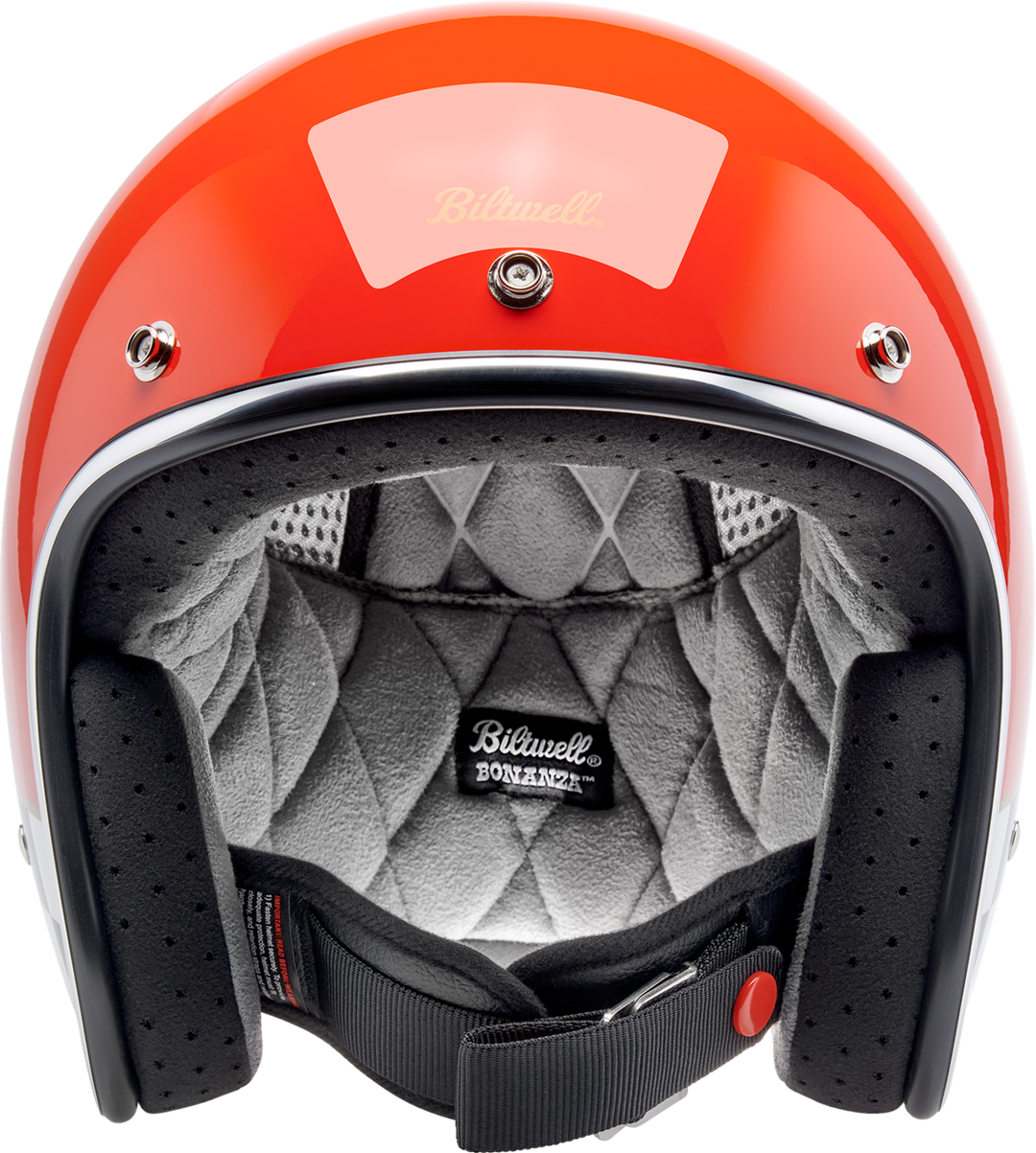 Biltwell Bonanza Helmet - Competition - Orange