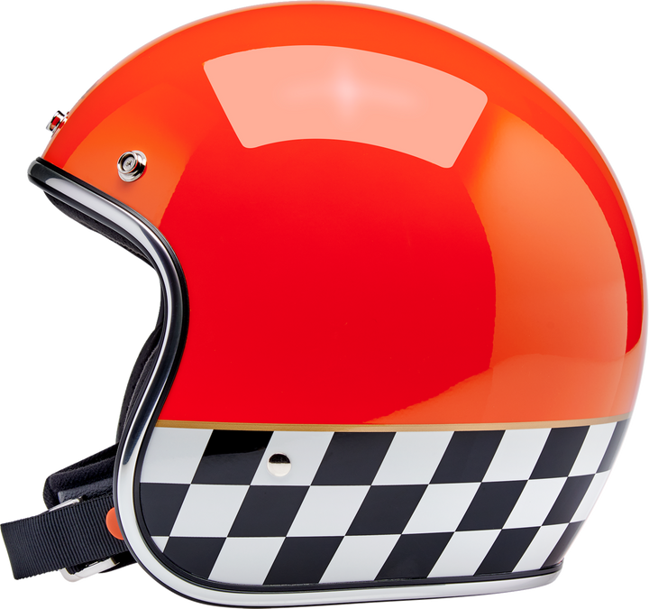 Biltwell Bonanza Helmet - Competition - Orange