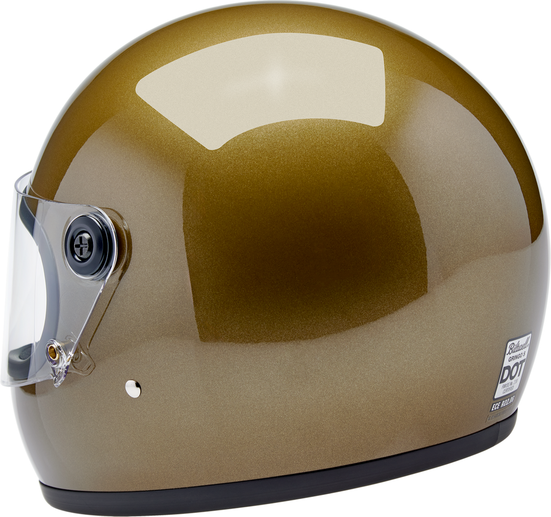 Biltwell Gringo S Helmet - Metallic Ugly Gold