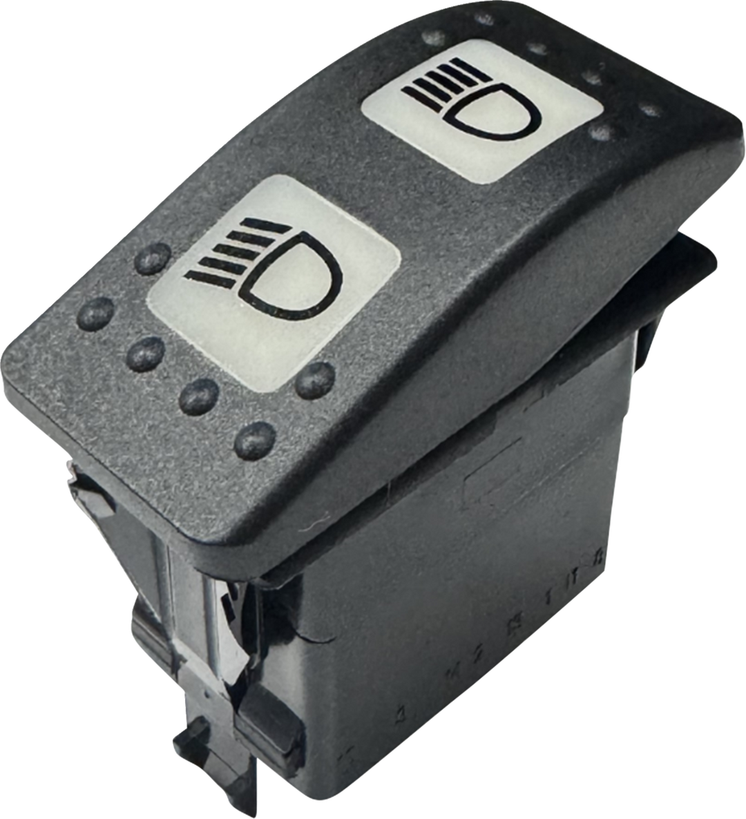 CUSTOM DYNAMICS Non-Interrupting 3-Position Lighted Rocker Switch - Shark Demon® 2 CD-OR-SWITCH