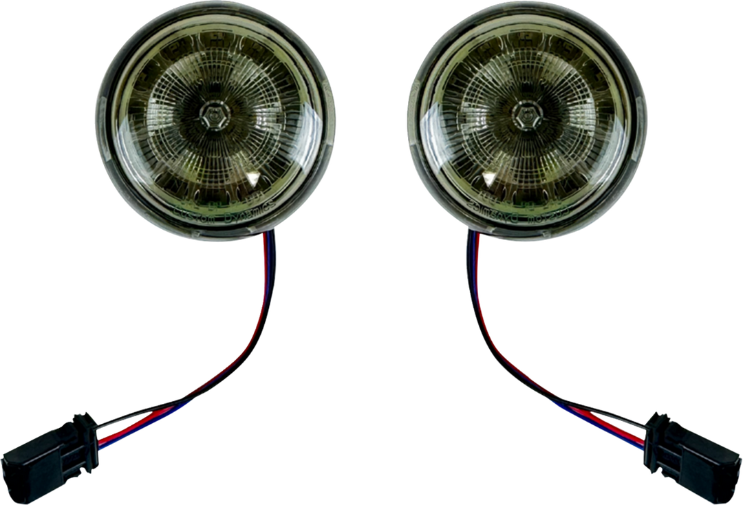 CUSTOM DYNAMICS ProBeam® Rear Turn Signal Inserts - LED - Smoke Lens PB-R-25JAE-S