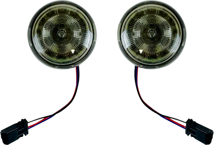 CUSTOM DYNAMICS ProBeam® Rear Turn Signal Inserts - LED - Smoke Lens PB-R-25JAE-S