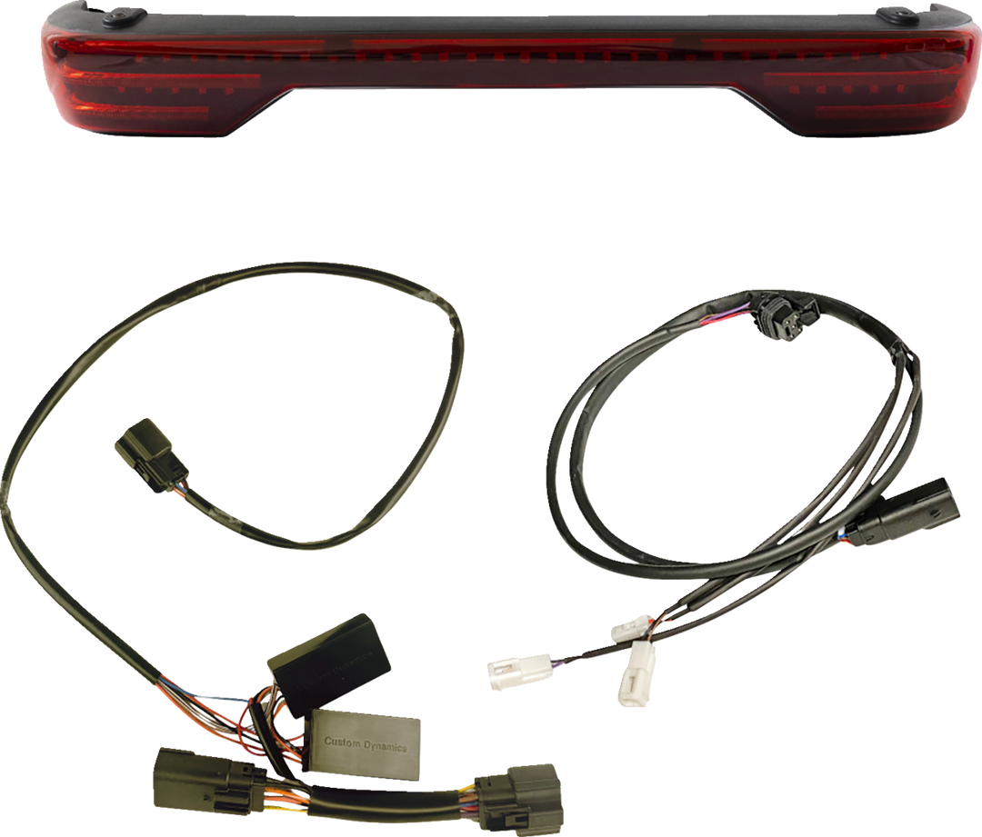 CUSTOM DYNAMICS Pro Beam® Light Kit - Tour Pak - Red Lens CD-TP-KIT-25-R