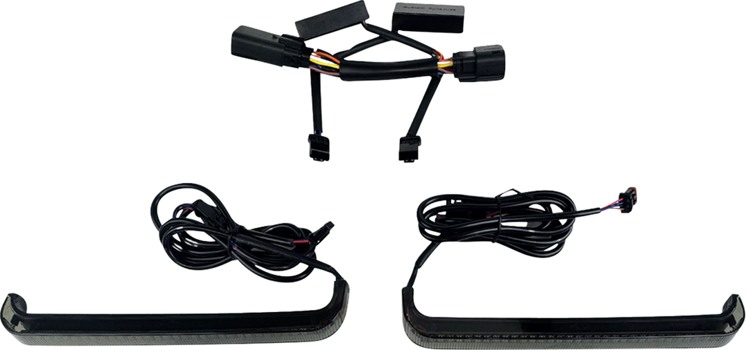 CUSTOM DYNAMICS Run/Turn/Brake Light - LED - Low-Profile - SaddleBag CD-LPDC-23-S