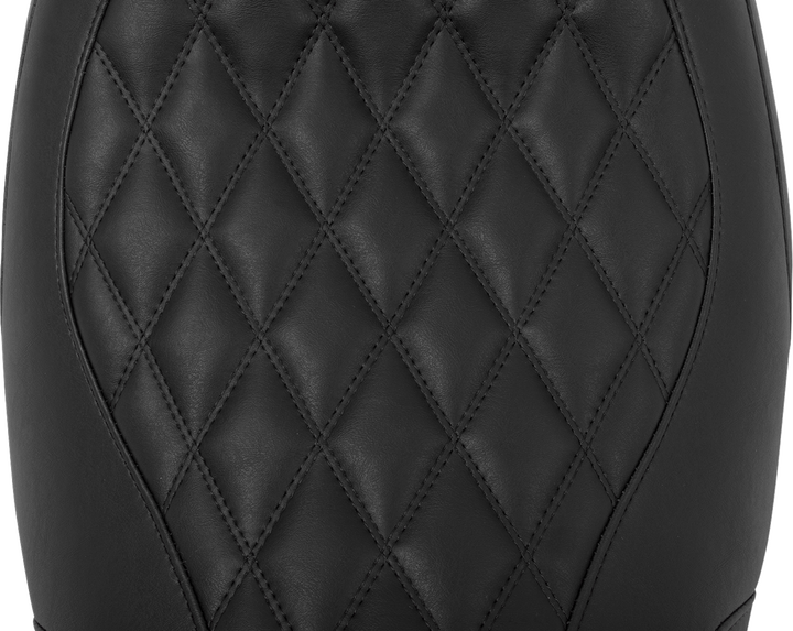 MUSTANG Wide Tripper™ Seat - Solo - Black Stitching - FLT/FLH '23-'25 88503