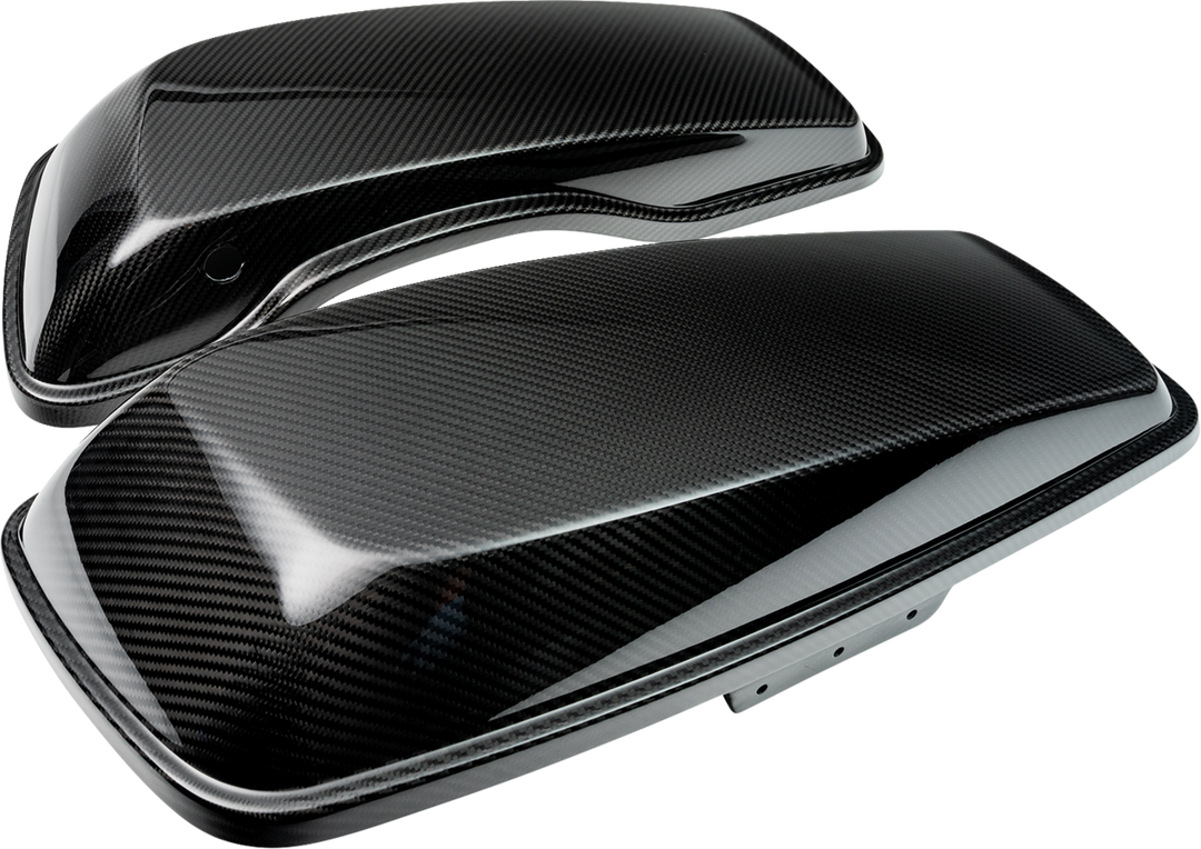 SLYFOX Saddlebag Lids - Carbon Gloss - FL '14-'23 1020-SBLC-G