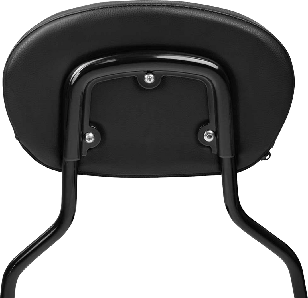 SADDLEMEN Sissy Bar Pad Bracket - Black 15725B