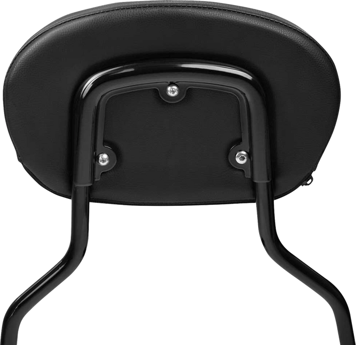 SADDLEMEN Sissy Bar Pad Bracket - Black 15725B