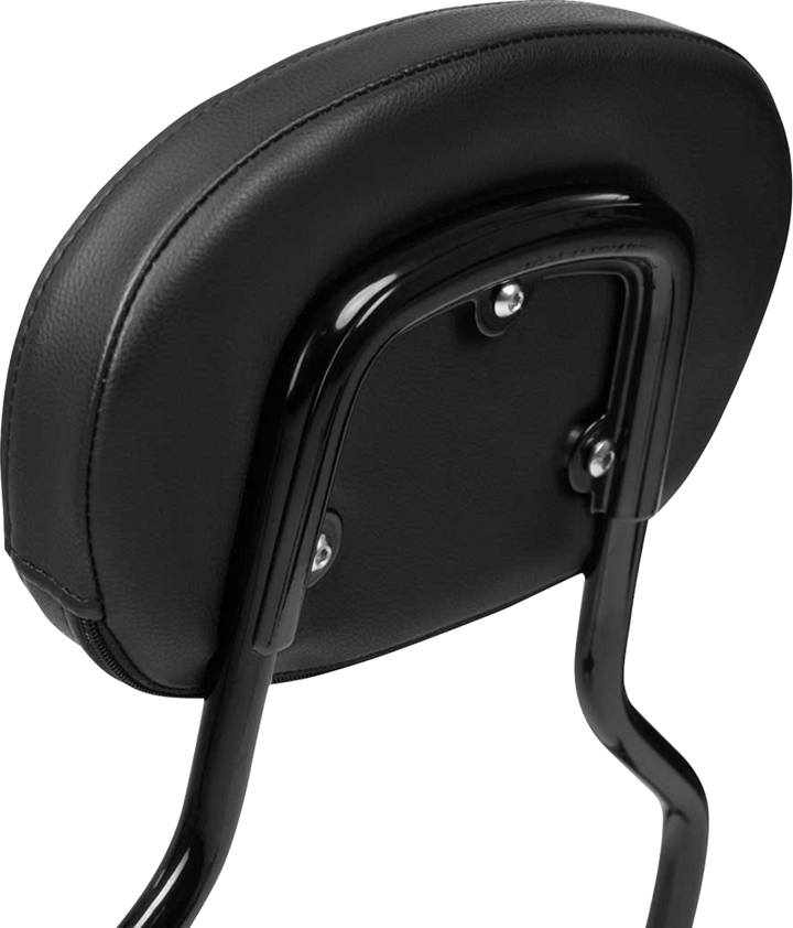 SADDLEMEN Sissy Bar Pad Bracket - Black 15725B