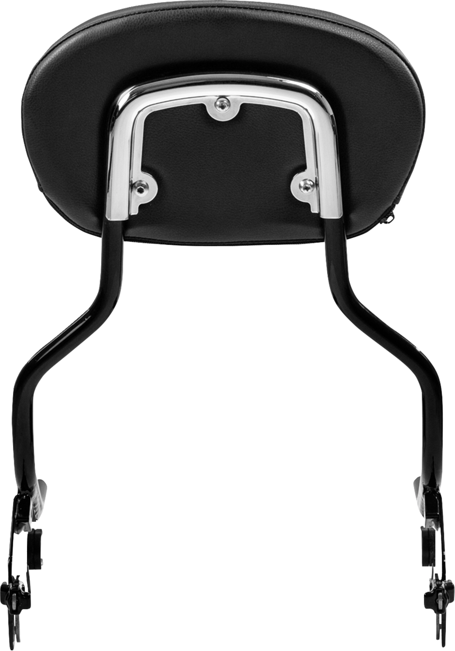 SADDLEMEN Sissy Bar Pad Bracket - Chrome 15725C