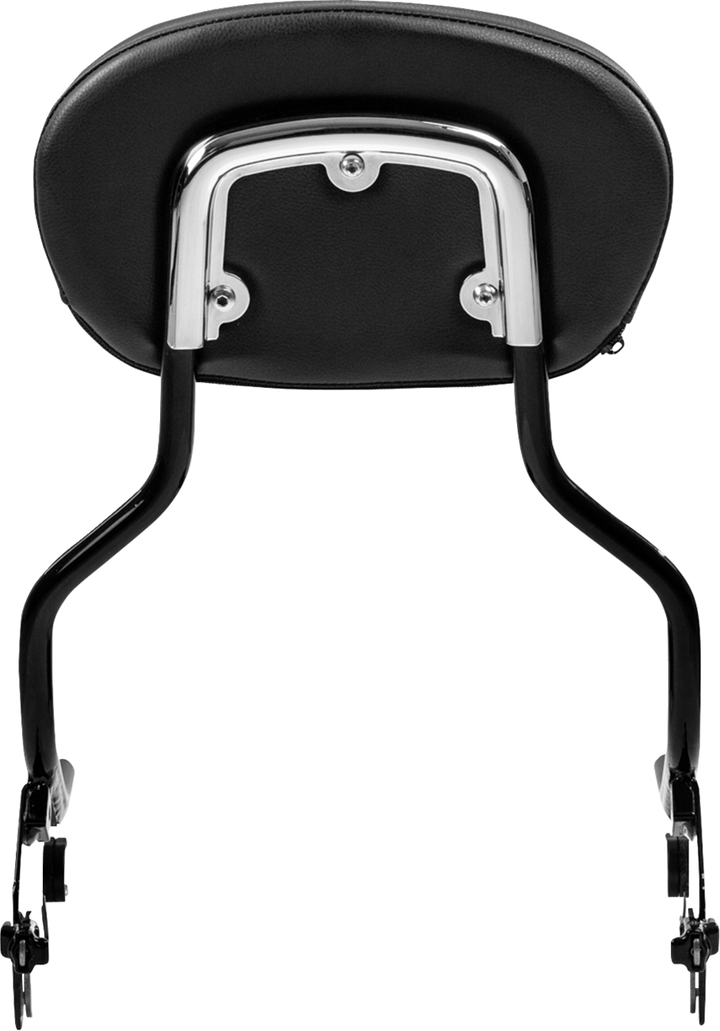 SADDLEMEN Sissy Bar Pad Bracket - Chrome 15725C