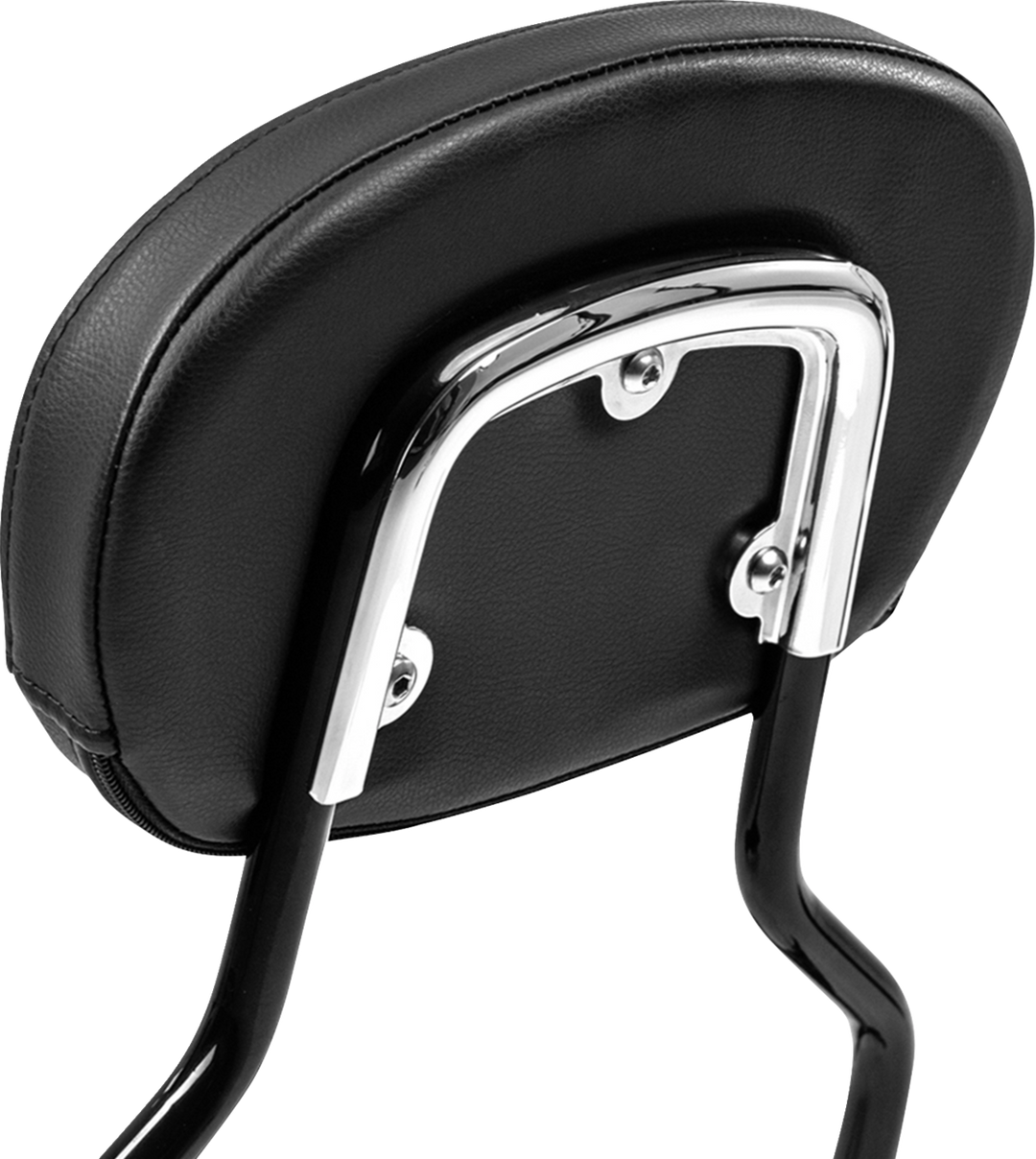 SADDLEMEN Sissy Bar Pad Bracket - Chrome 15725C