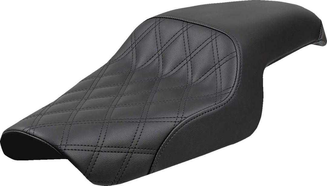 SADDLEMEN Profiler™ Seat - XL - Lattice Stitch - Black - Sportster S '21-'25 821-36-149