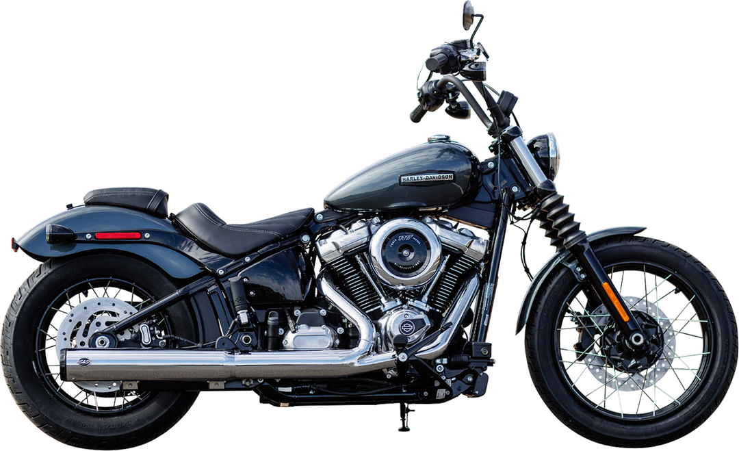 S&S CYCLE Grand National Slip-On Muffler - 50 State - 4" Chrome - M8 Softail 550-1160