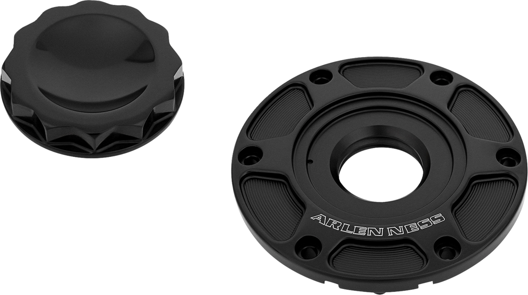 ARLEN NESS 12 Point Gas Cap - All Black 701-013