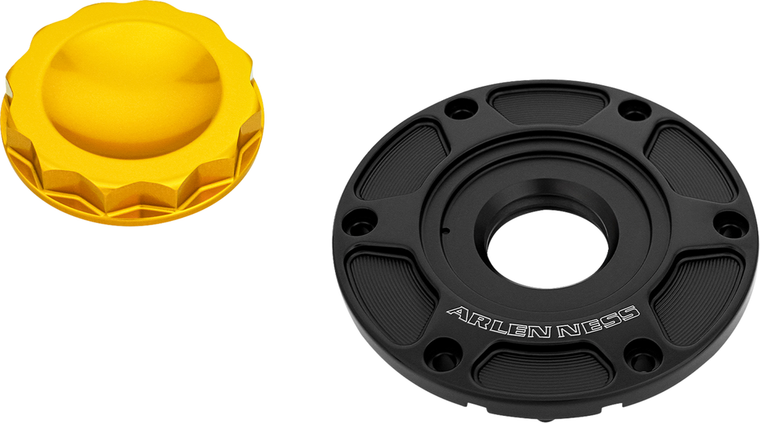 ARLEN NESS 12 Point Gas Cap - Gold 701-016