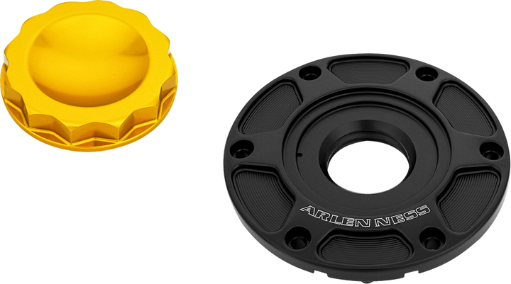 ARLEN NESS 12 Point Gas Cap - Gold 701-016