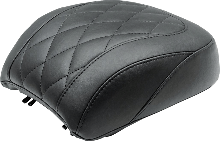 MUSTANG Wide Tripper* Passenger Seat - Diamond - Black Stitch - FXBR '23-'25 85213