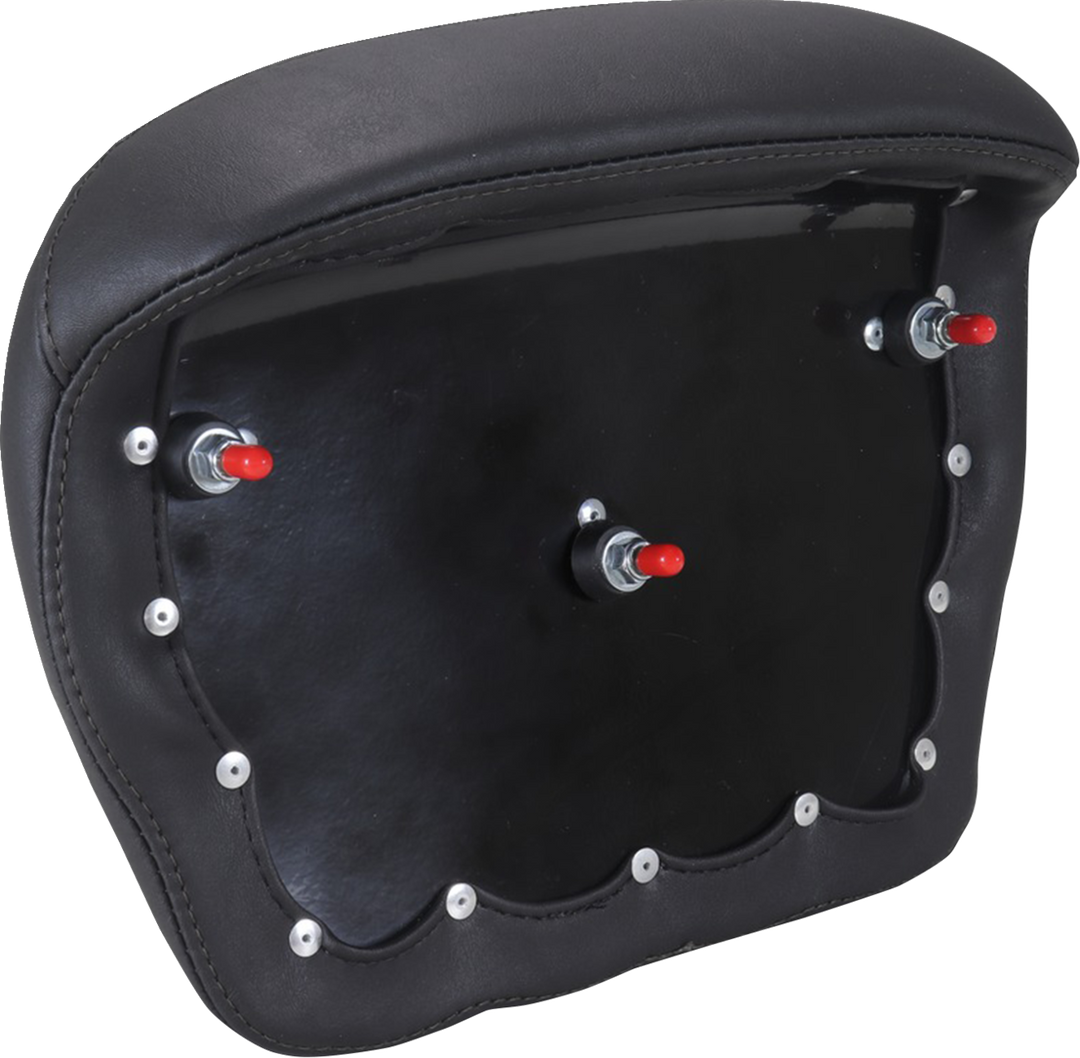 MUSTANG Chopped Tour-Pak® Pad - Black Stitching - FLH/FLT '23-'25 88440