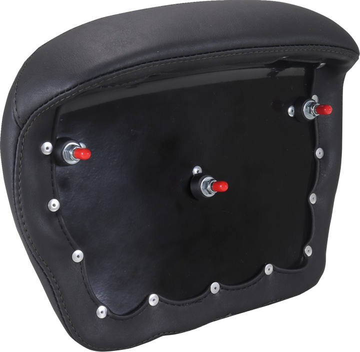 MUSTANG Chopped Tour-Pak® Pad - Black Stitching - FLH/FLT '23-'25 88440