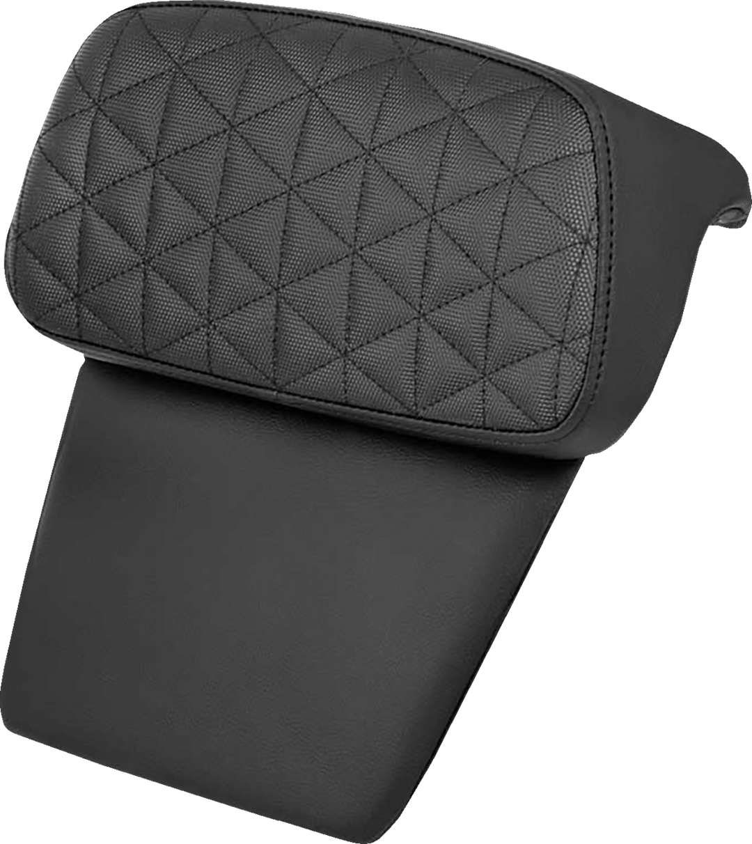SADDLEMEN Chopped Tour Pak Backrest Pad - Tri-Gripper - FLH/FLT '14-'25 814-07C-21100