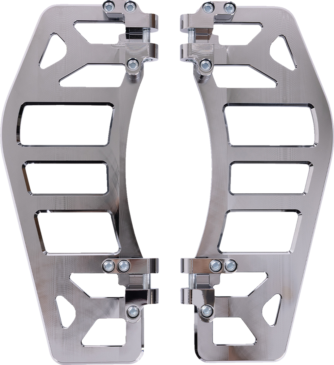 THRASHIN SUPPLY CO. Aggressor Floorboards - Chrome TSC-2219-3