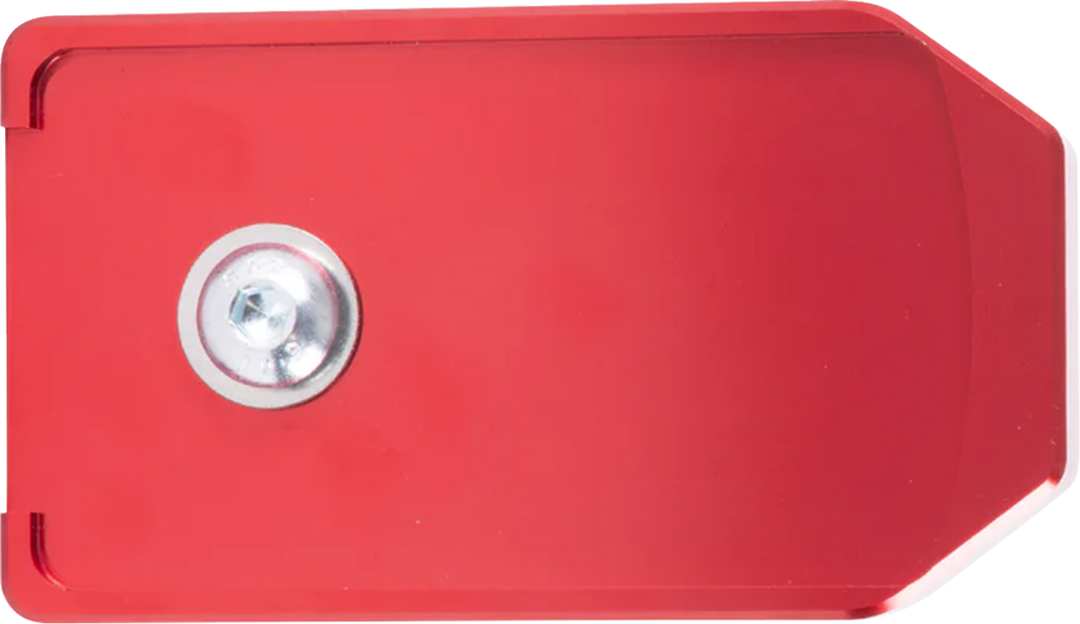 THRASHIN SUPPLY CO. Aggressor Brake Pedal Pad - Red - Touring TSC-2220-2