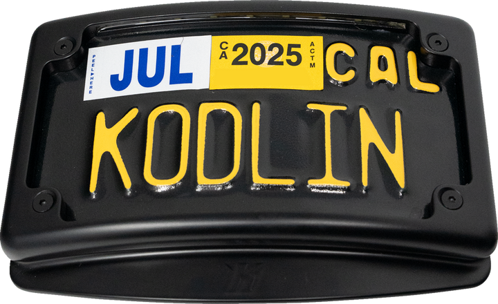 KODLIN USA Mount Kit - License Plate - Cureved - Black KUS20102