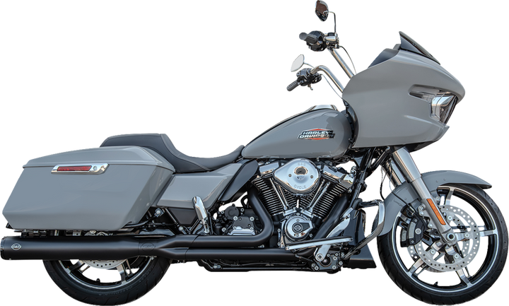 S&S CYCLE 2-into-1 GNX Exhaust System - Race Only - Guardian Black - Touring 550-1167